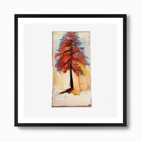 Tree wall art design Art Print