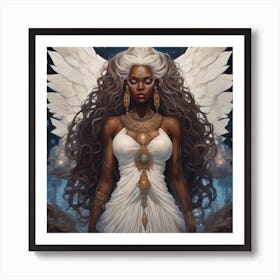 Angel Of The Night Art Print