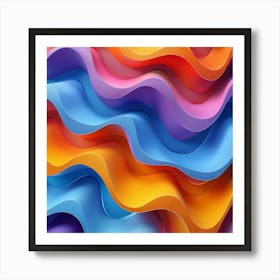 Abstract Background 372 Art Print