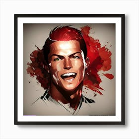 Cristiano Ronaldo Art Print