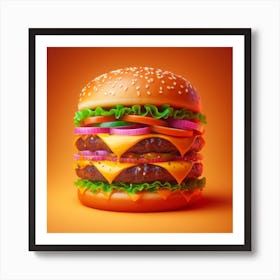 Burger6 1 Art Print