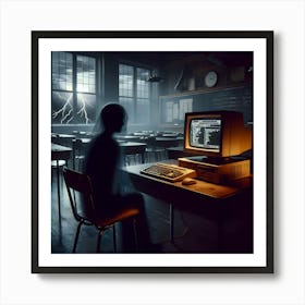 The Ghost Of ChatGPT ~Reimagined 6 Art Print