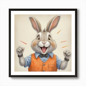 Bunny Rabbit 18 Art Print