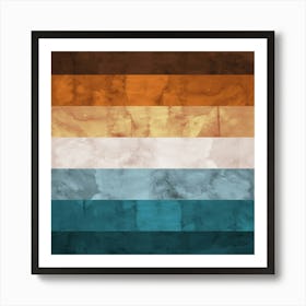 Gradient watercolor 3 Art Print