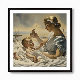 Mother And Child Art Print