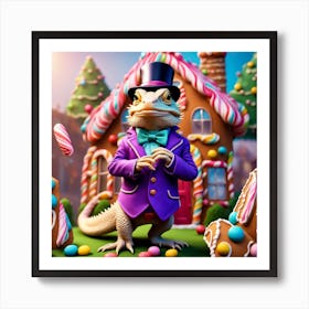 Candy Dragon 1 Art Print