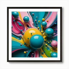 Abstract Painting 35 Art Print