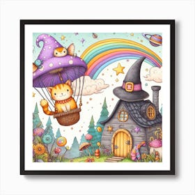 Fairy Tale For Children Art Print