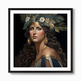 Greek Goddess 43 Art Print