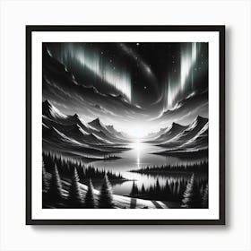 Aurora Borealis 43 Art Print