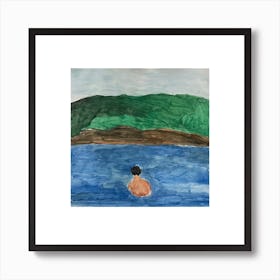 The Lake Art Print