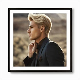 Man In A Suit Art Print