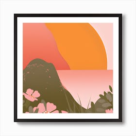 Floral Nature Art Print