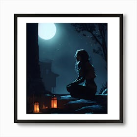 Night In The City Art Print