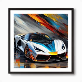 Lamborghini 98 Art Print