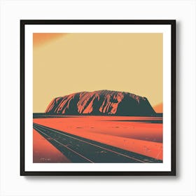 Uluru 2 Art Print