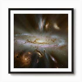 Nasa Galaxy Art Print