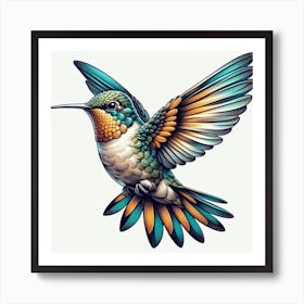 Bird of Hummingbird Art Print