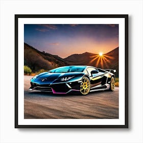 Lamborghini 1 Art Print