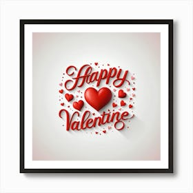 Happy Valentine'S Day 8 Art Print