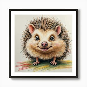 Hedgehog 48 Art Print