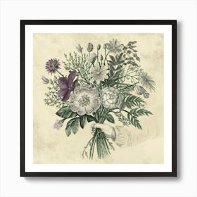 Bouquet Of Flowers 19 Art Print