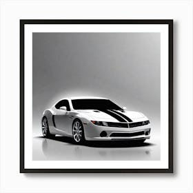 Camaro Wallpaper Art Print