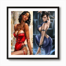 Sexy Women 8 Art Print