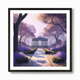 lavender fantasy, the summer house Poster