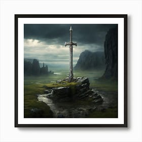 Sword Of a Giant Art Print