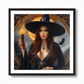 Witches 2 Art Print