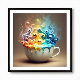 Tea Art 303 Art Print