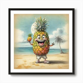 Pineapple 4 Art Print