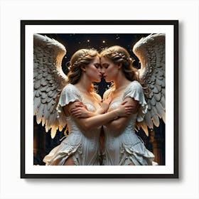 Angels Art Print