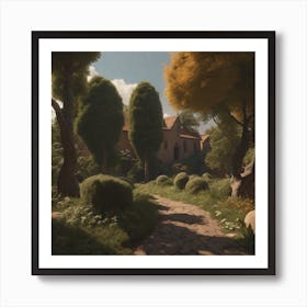 Twilight Forest Art Print