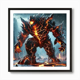 Tectonic Behemoth Art Print