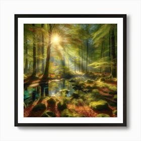 Autumn Forest Art Print