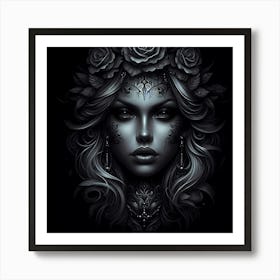 Dark Beauty 4 Art Print