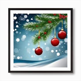 Christmas Tree 36 Art Print