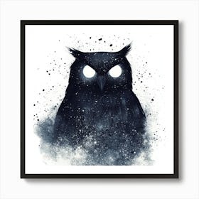 Owl Canvas Print 1 Art Print