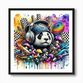 Panda 8 Art Print