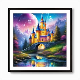 Cinderella Castle 17 Art Print