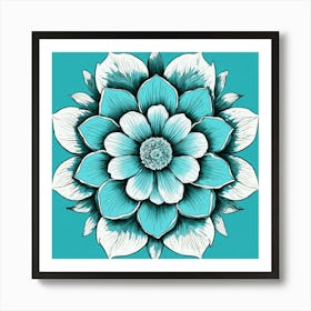 Lotus Flower Art Print