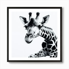 Giraffe Art Print