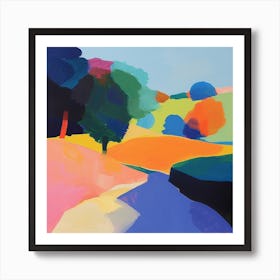 Abstract Park Collection Bushy Park London 3 Art Print