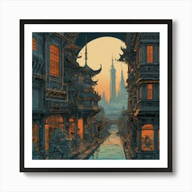 Default High Quality Highly Detailed Picture An Imaginative Il 0 (1) Art Print