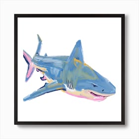 Bull Shark 07 Art Print