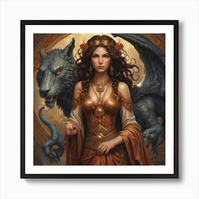 Elinor 4 Art Print