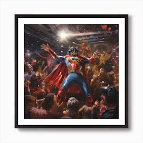 Hero Party Art Print