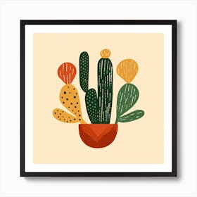 Cactus 40 Art Print